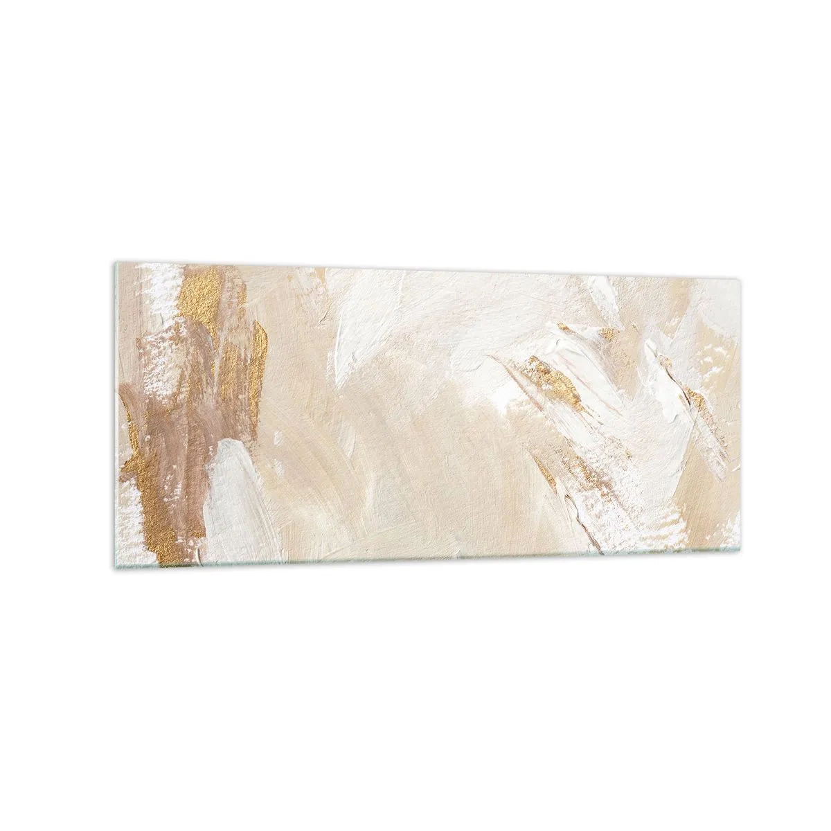 Quadro em vidro - Composição pastel - 120x50 cm