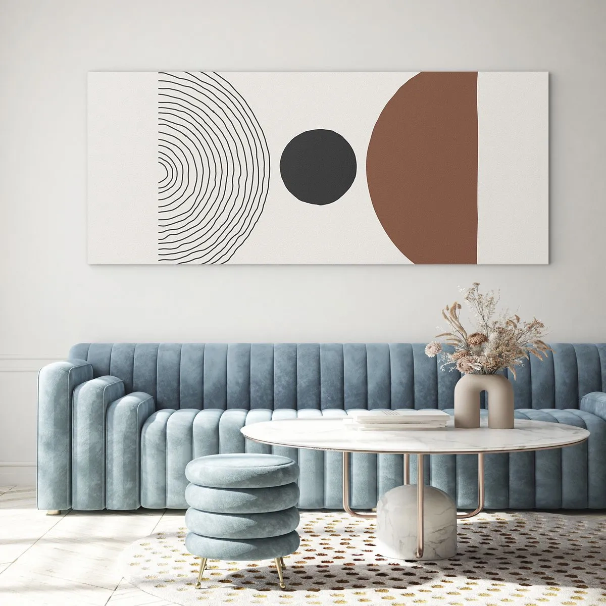 Quadro em vidro - Em destaque - 160x50 cm