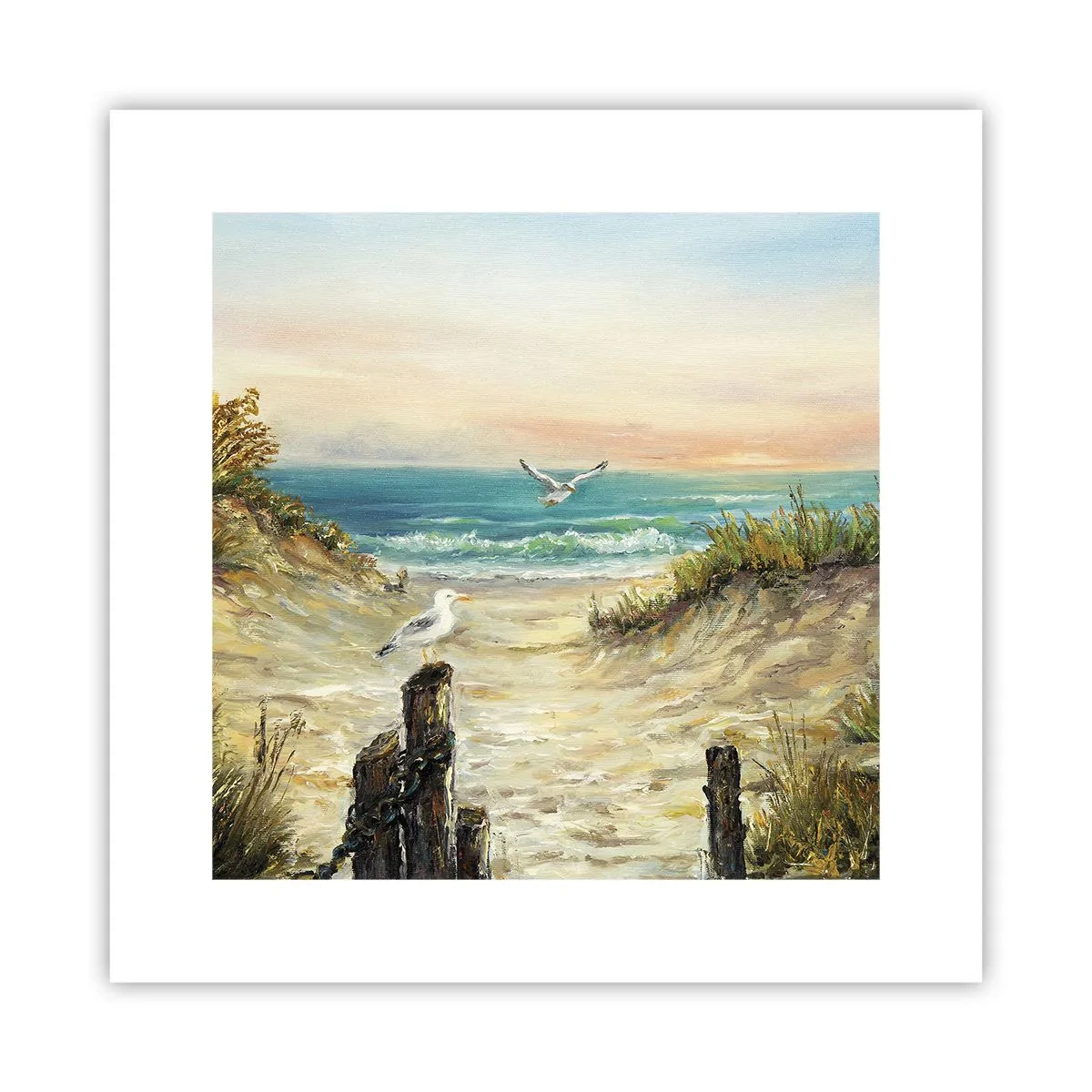 Pôster - Refúgio sem vento - 30x30 cm