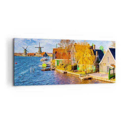 Quadro em tela - Inalterada durante séculos - 100x40 cm