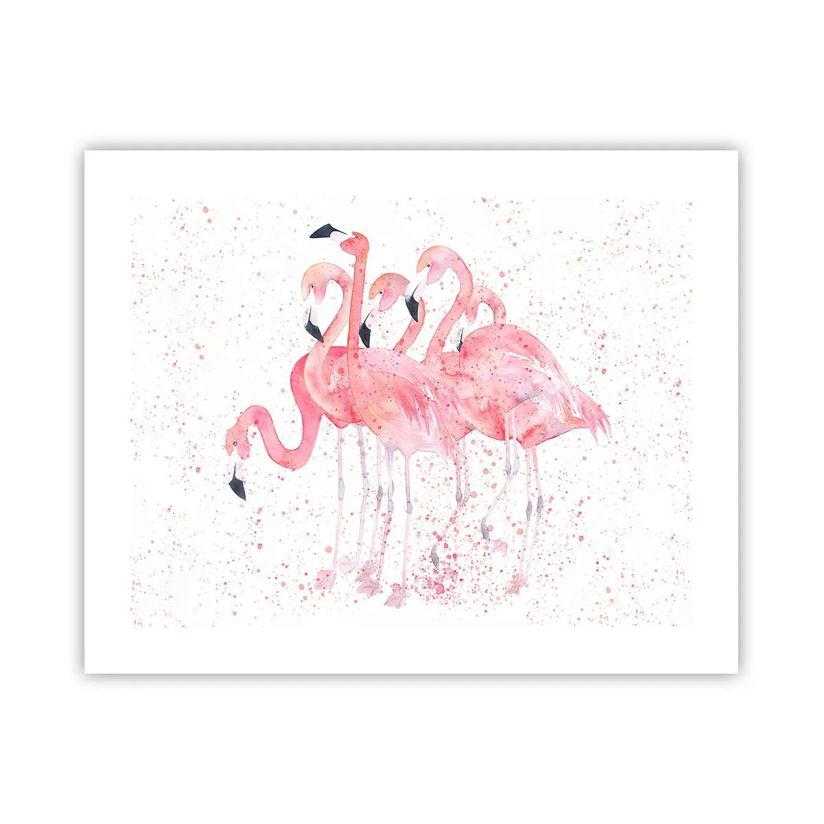 Pôster - Conjunto cor-de-rosa - 50x40 cm