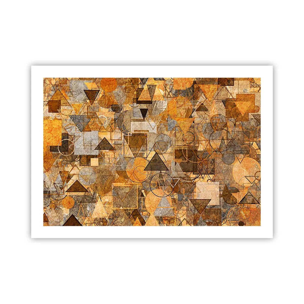 Pôster - O mundo em forma - 70x50 cm