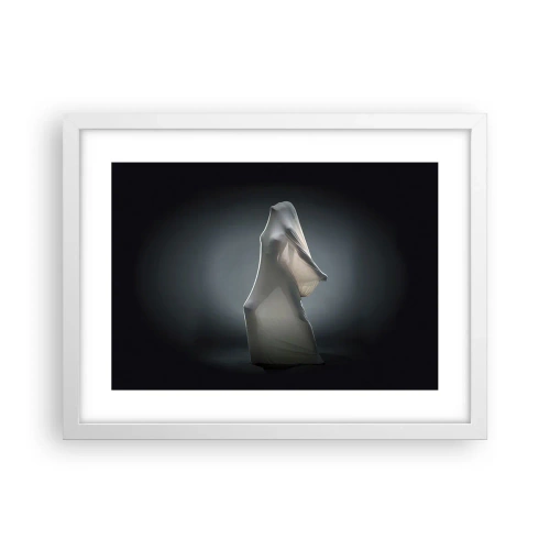 Pôster em moldura branca - Desejos ocultos - 40x30 cm