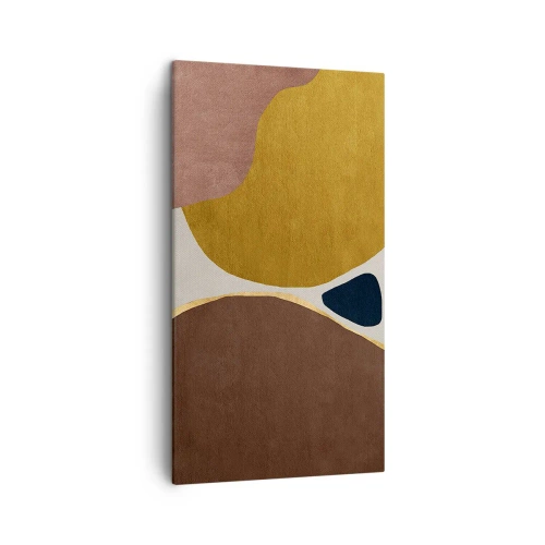 Quadro em tela - Abstração – um lugar no espaço - 45x80 cm