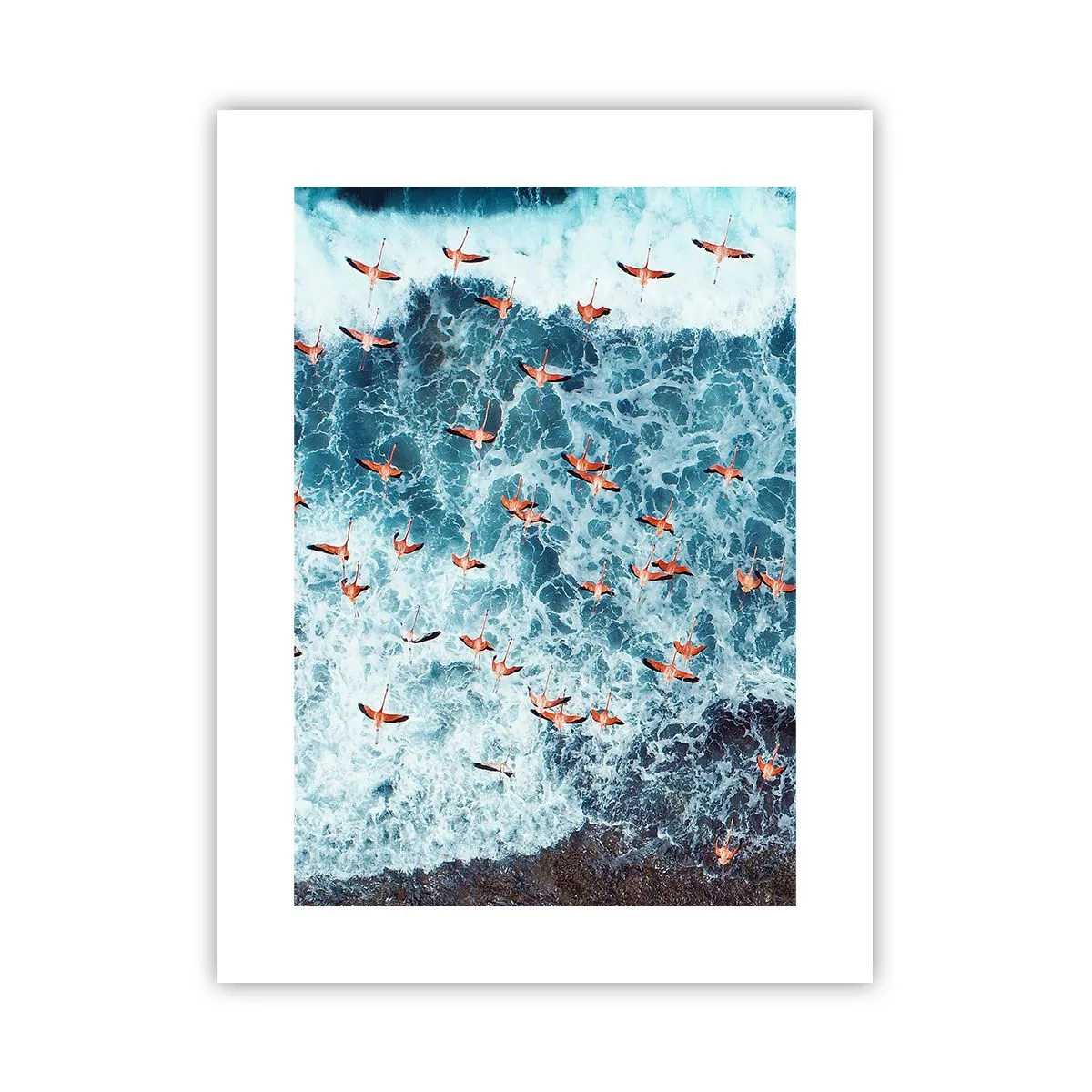 Pôster - Desfile à beira-mar - 30x40 cm