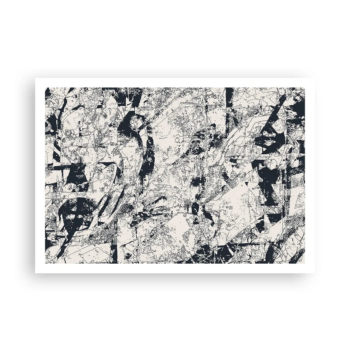 Pôster - Interpenetração de opostos - 100x70 cm