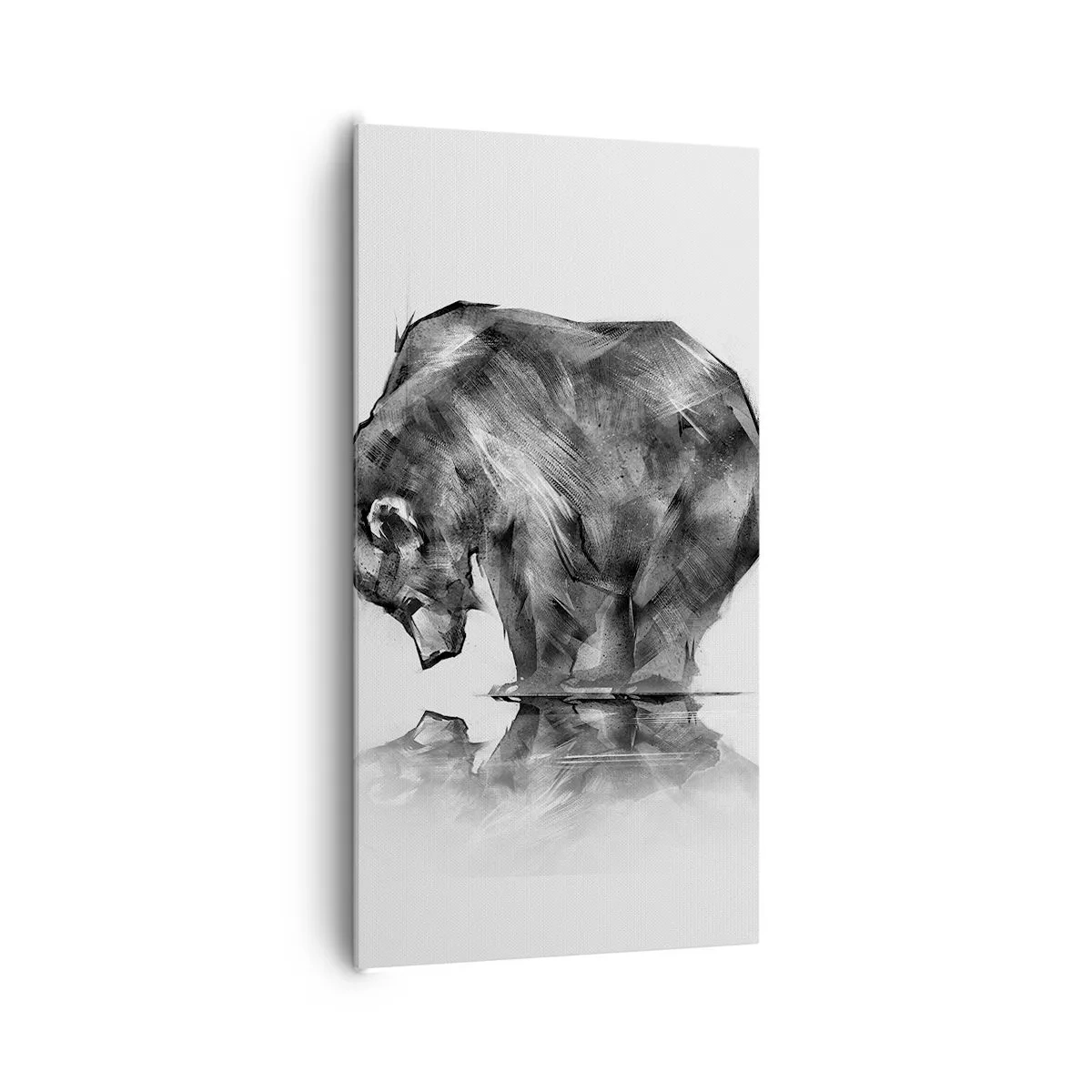 Quadro em tela - É bom ver alguém próximo - 65x120 cm