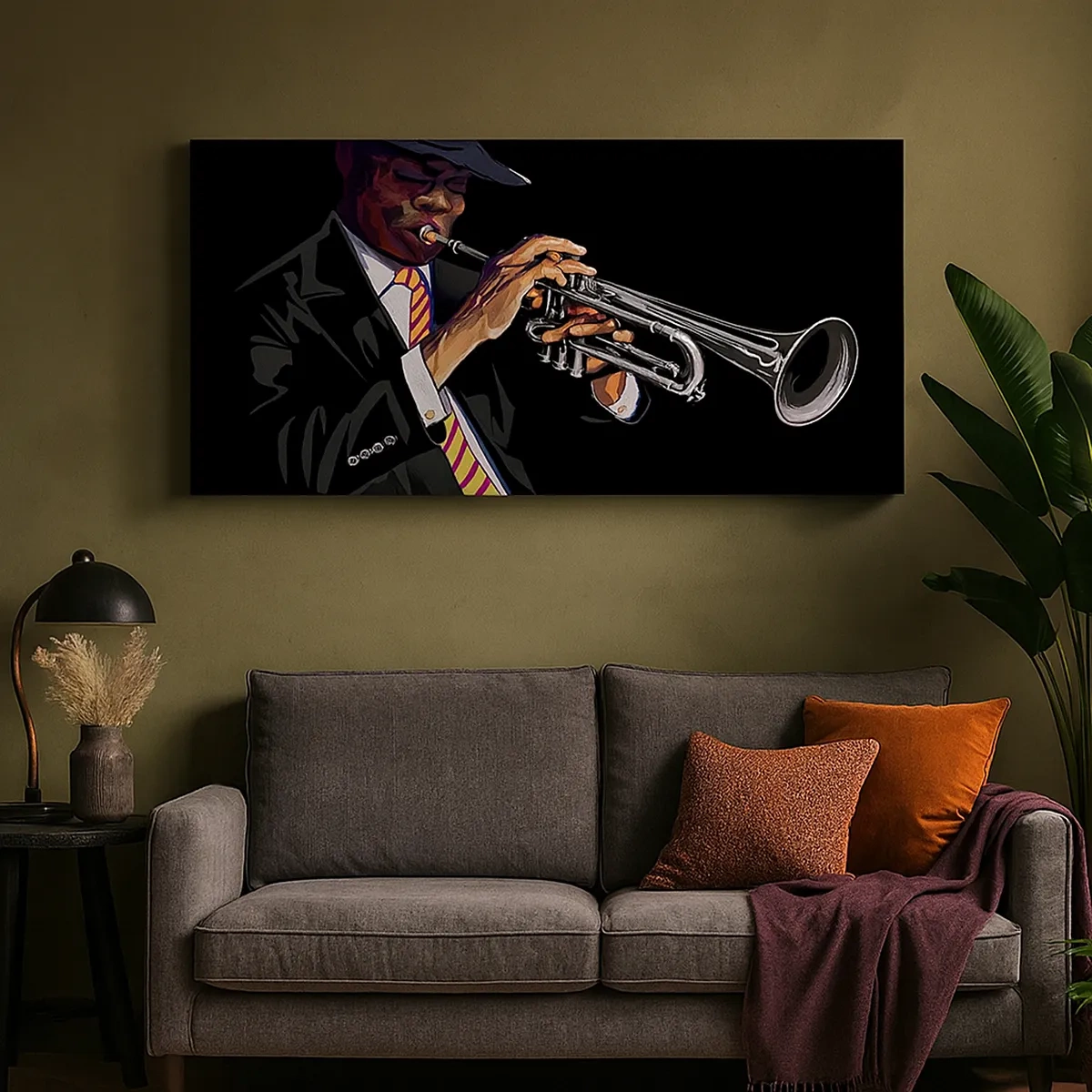 Quadro em tela - Charme da velha escola - 30x30 cm