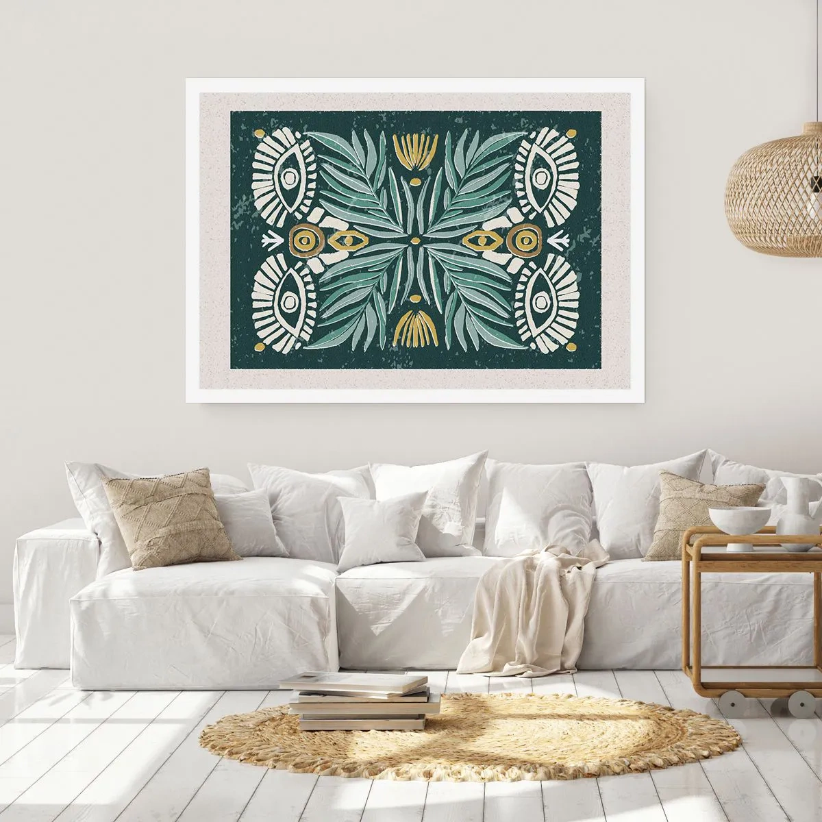 Pôster - Como um recorte folclórico - 100x70 cm