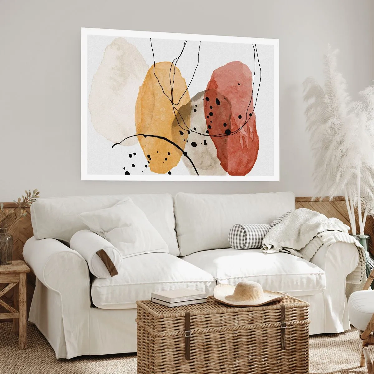 Pôster - Como o ar leve e transparente - 91x61 cm