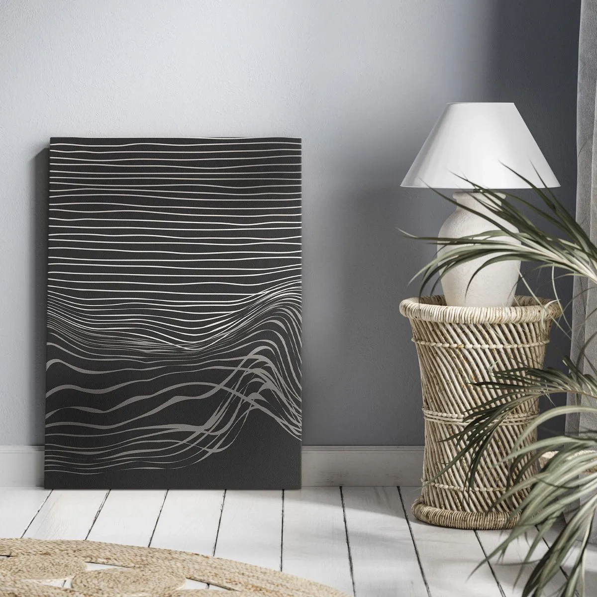 Quadro em tela - Ritmo e sotaque - 70x100 cm