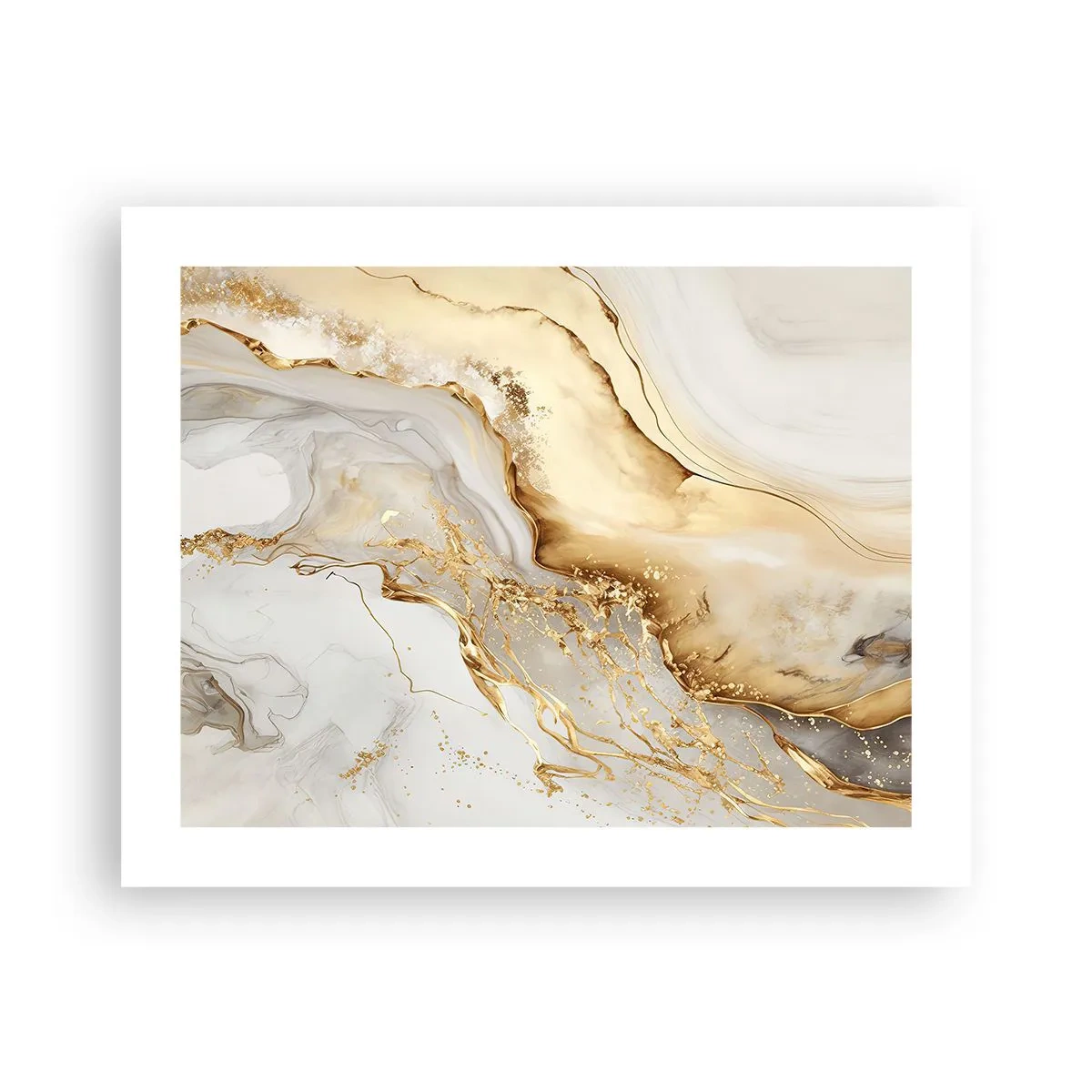 Pôster - Abstração: beleza e bondade - 50x40 cm