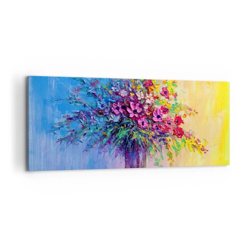 Quadro em tela - Fruto de um prado - 100x40 cm