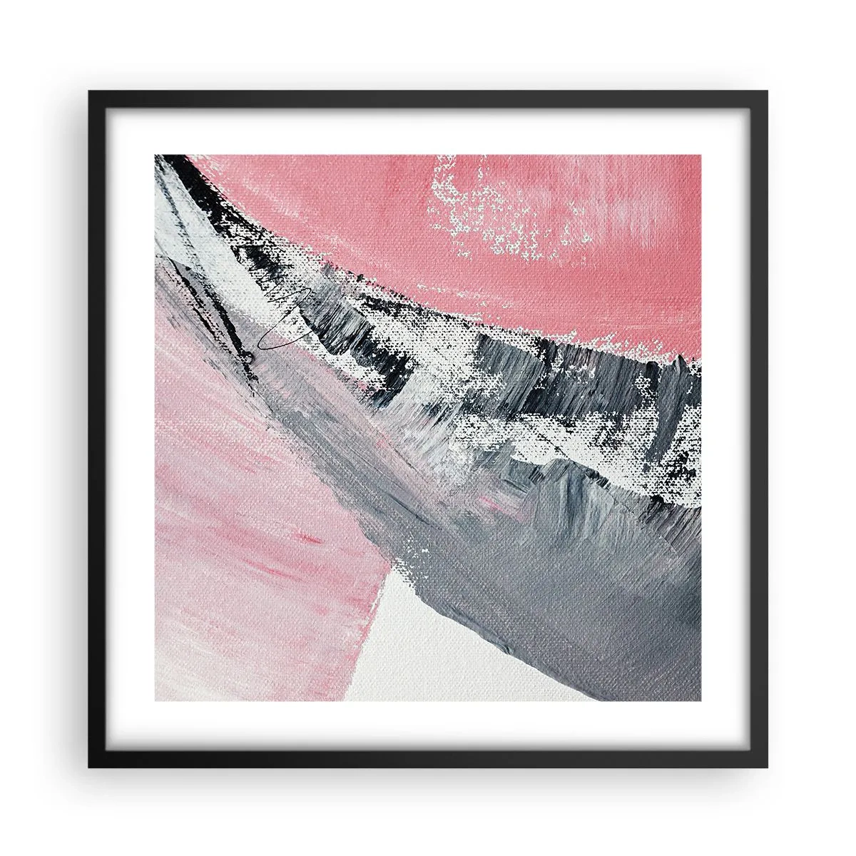 Pôster com moldura preta - Composição à medida - 50x50 cm