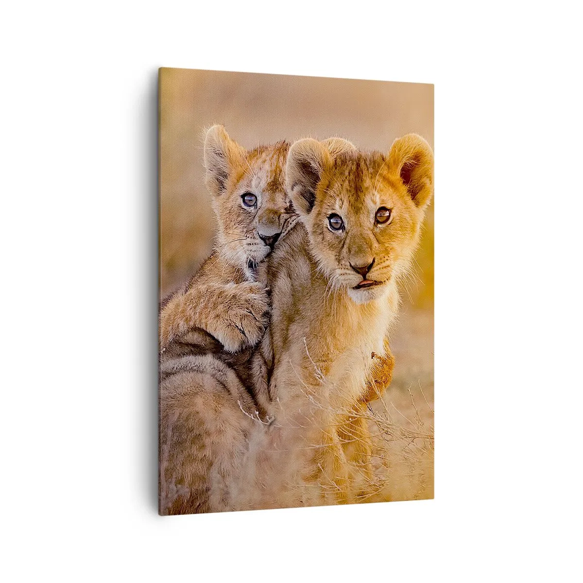 Quadro em tela - Não perturbe! Estamos a divertir-nos - 70x100 cm