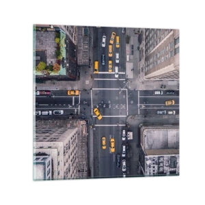 Quadro em vidro - Escolha simples - 70x70 cm