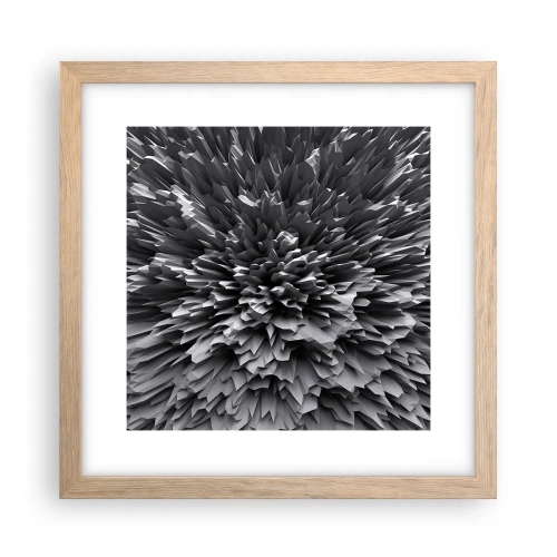 Pôster com moldura de carvalho claro - Não pode ficar mais difícil do que isso - 30x30 cm