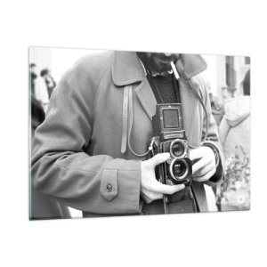 Quadro em vidro - Estilo retro - 120x80 cm