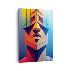 Quadro em tela - Um homem de princípios - 50x70 cm