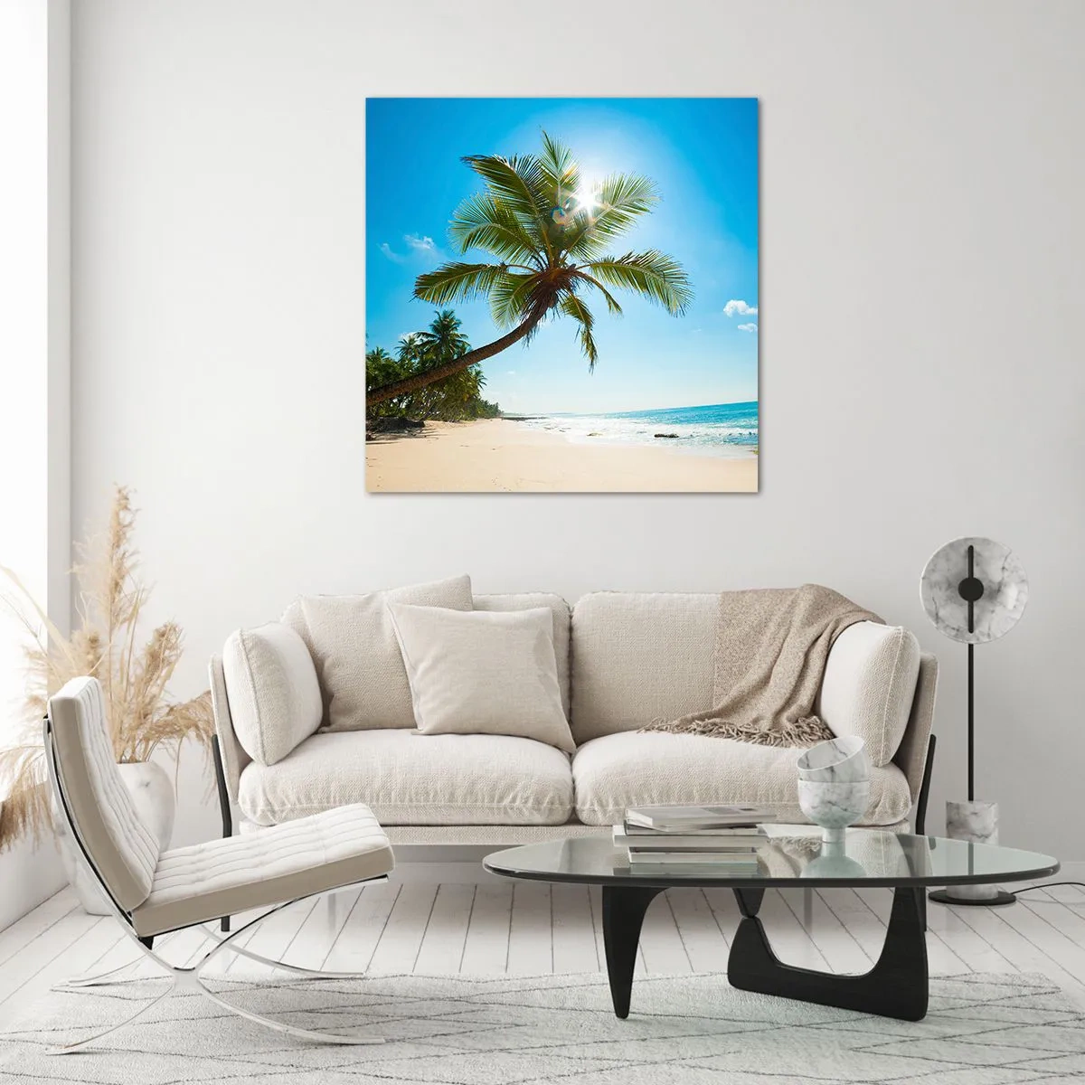 Quadro em vidro - Não mostre a ninguém - 50x50 cm