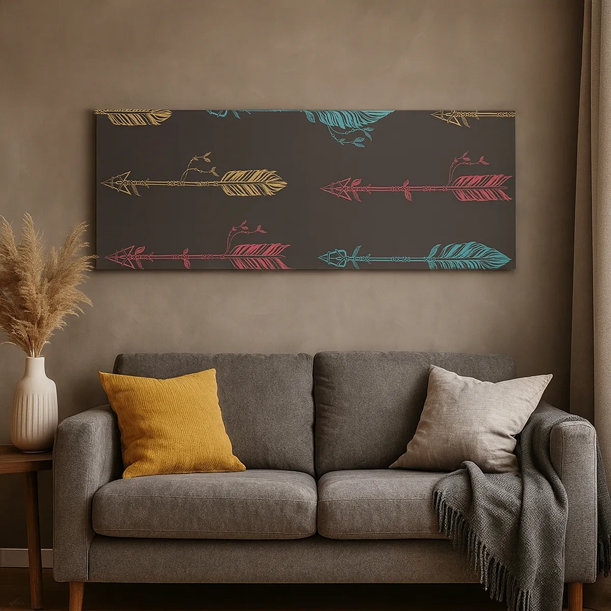 Quadro em tela - Em ordem - 30x30 cm