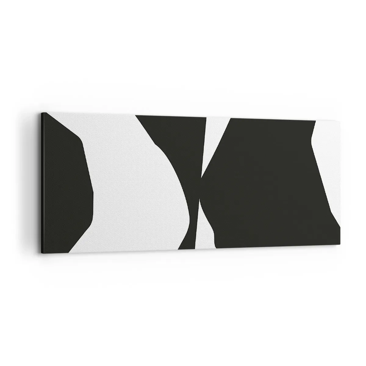 Quadro em tela - Positivo negativo - 120x50 cm