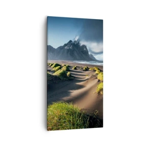 Quadro em tela - Harmonia dos elementos da natureza - 55x100 cm