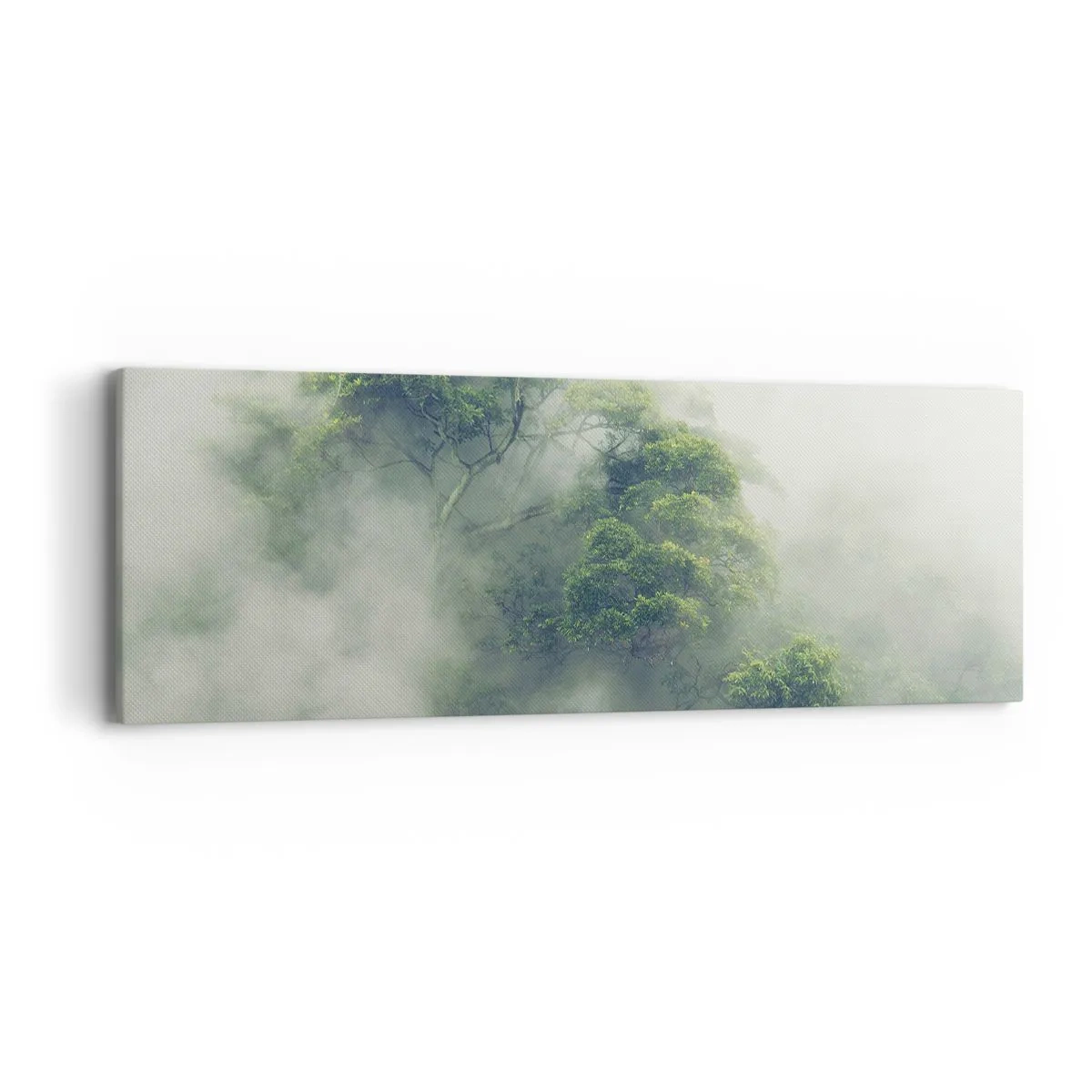 Quadro em tela - Envolto em neblina - 90x30 cm