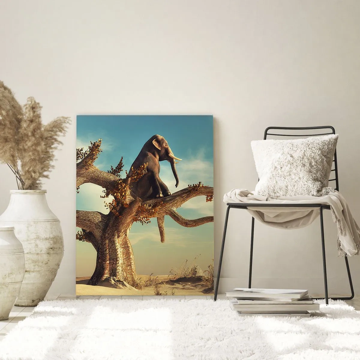 Quadro em vidro - Um novo ponto de vista - 70x100 cm