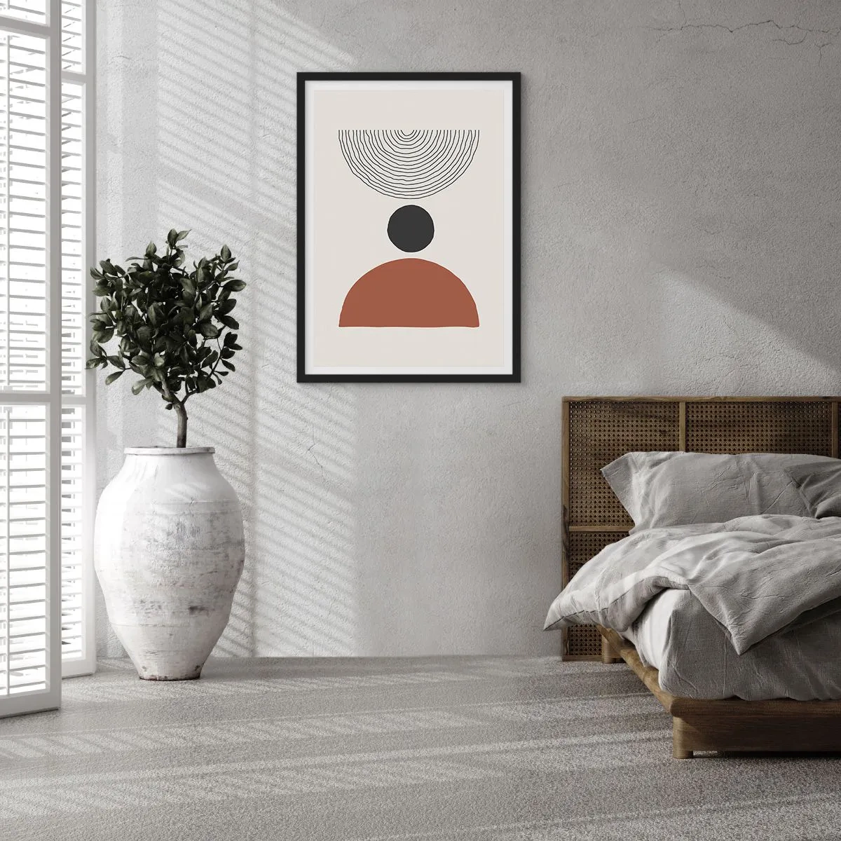 Pôster com moldura preta - Em destaque - 61x91 cm