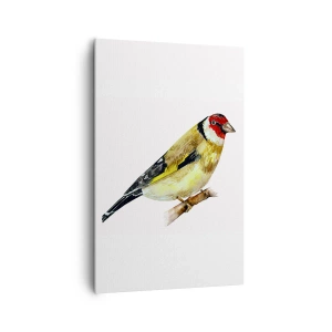 Quadro em tela - Retrato de um pássaro - 80x120 cm