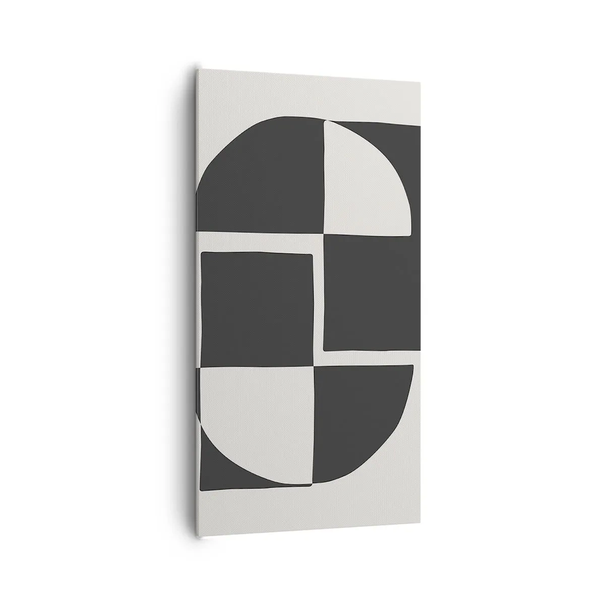 Quadro em tela - Antítese – síntese - 65x120 cm