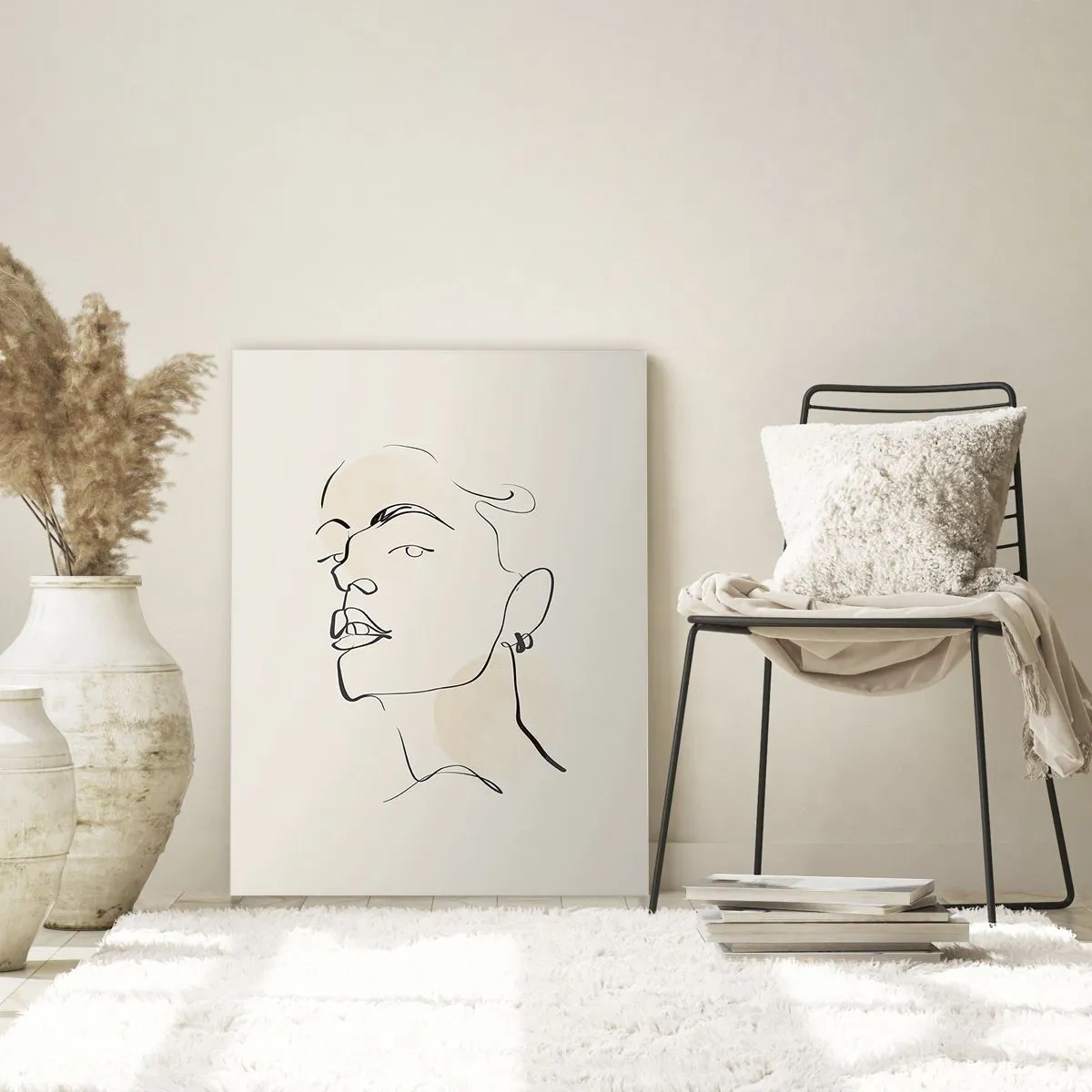 Quadro em vidro - Olhar orgulhoso - 80x120 cm