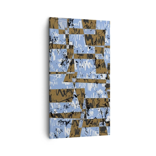 Quadro em tela - Recorte não popular - 45x80 cm