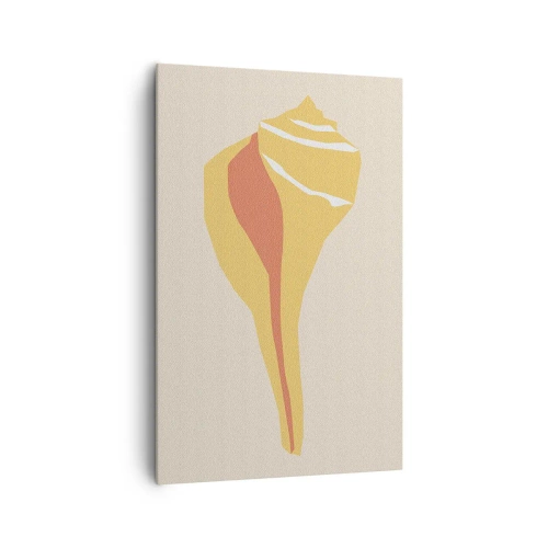 Quadro em tela - Abstração orgânica – crescimento - 80x120 cm