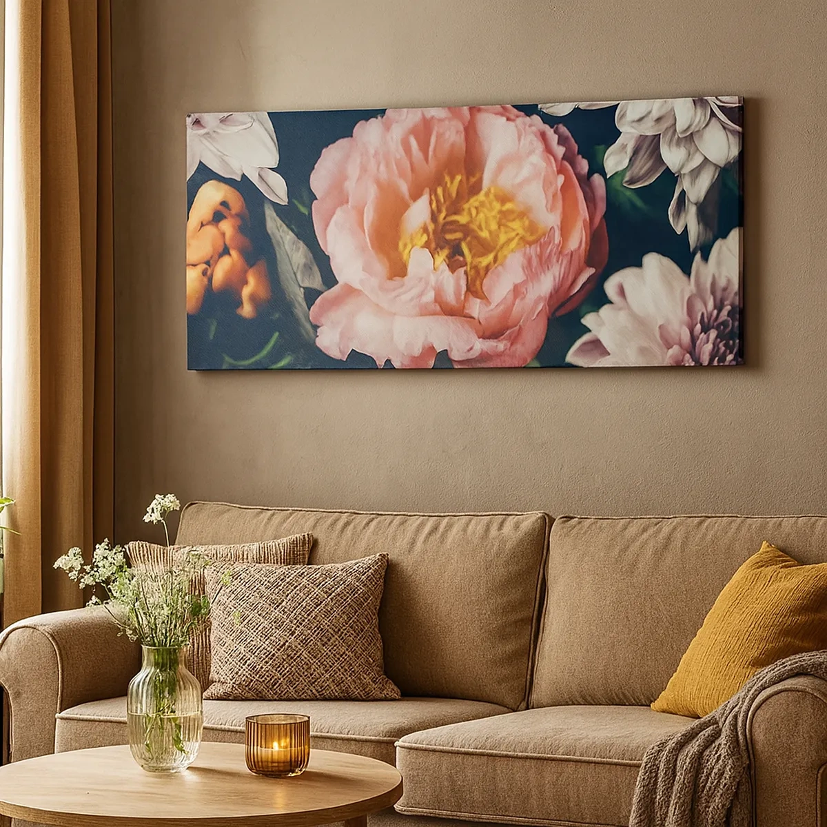 Quadro em tela - Com o esplendor barroco - 30x30 cm