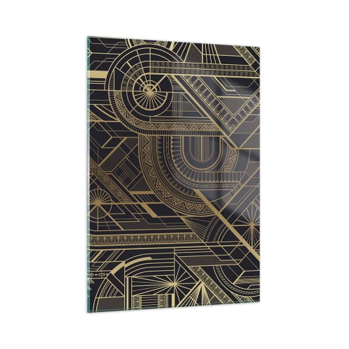 Quadro em vidro - Conceitos, ideias, planos - 50x70 cm