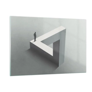 Quadro em vidro - Mas é possível - 120x80 cm