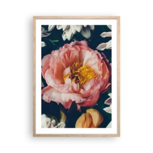 Pôster com moldura de carvalho claro - Com o esplendor barroco - 50x70 cm