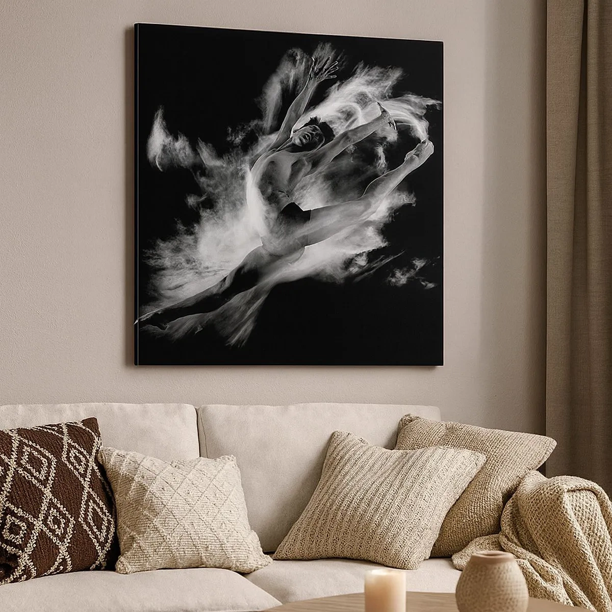 Quadro em tela - Parado no ar - 30x30 cm