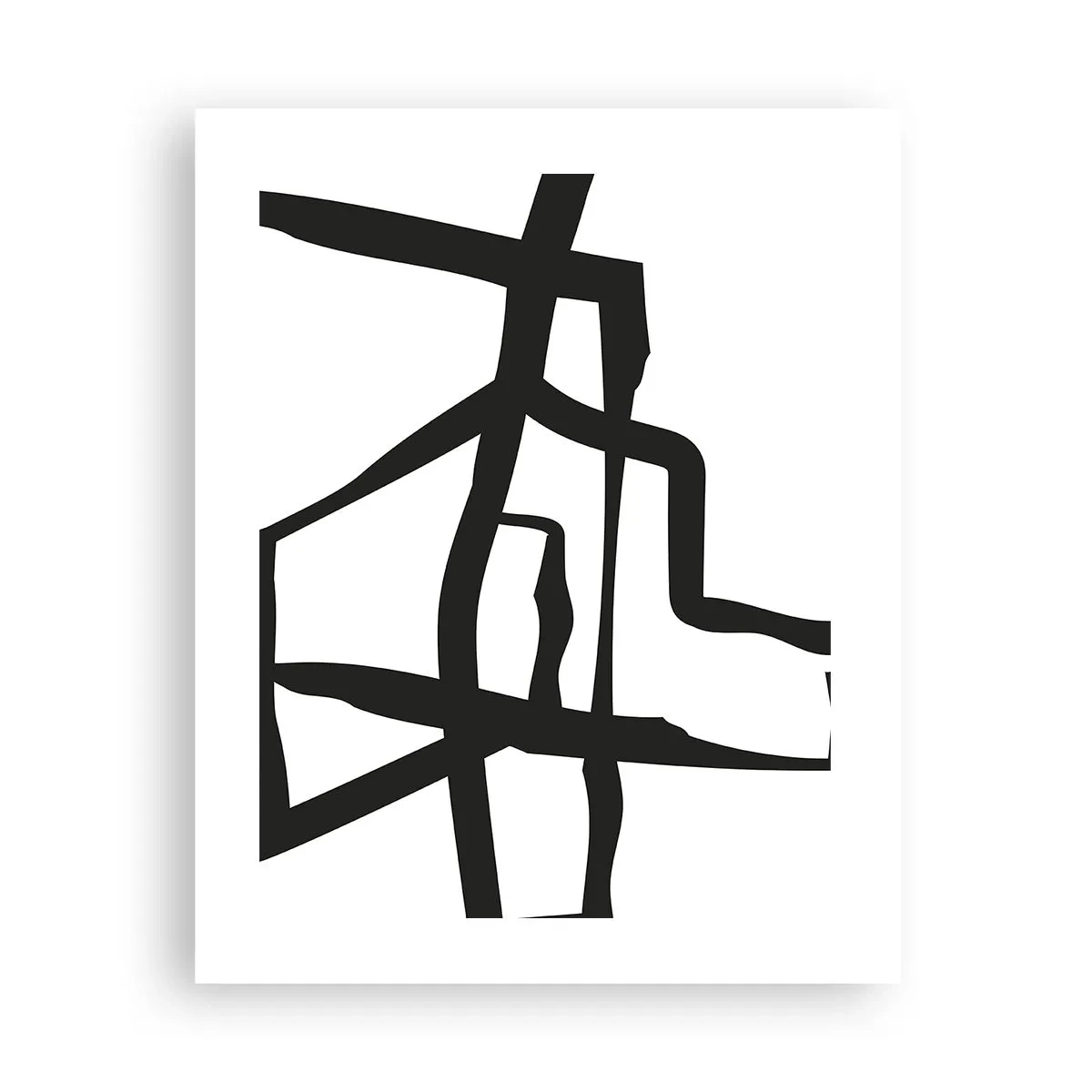 Pôster - Projeto preto e branco - 40x50 cm