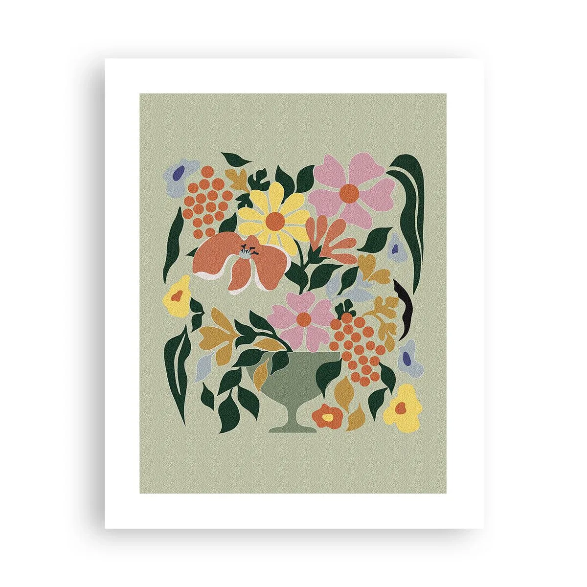 Pôster - Um buquê cheio de vida - 40x50 cm