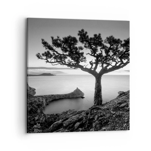 Quadro em tela - Paz até ao horizonte - 70x70 cm