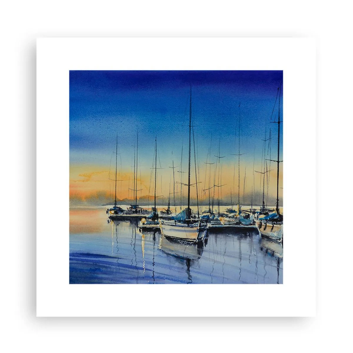 Pôster - Fim de um bom dia - 30x30 cm