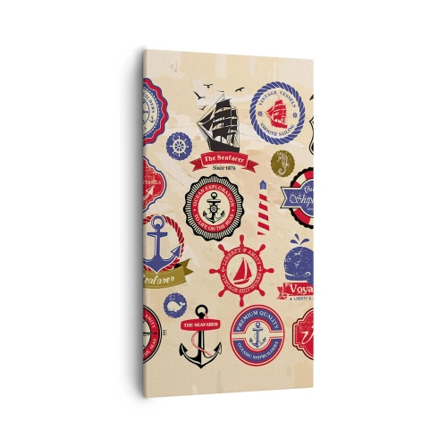 Quadro em tela - Irmandade da vela - 55x100 cm