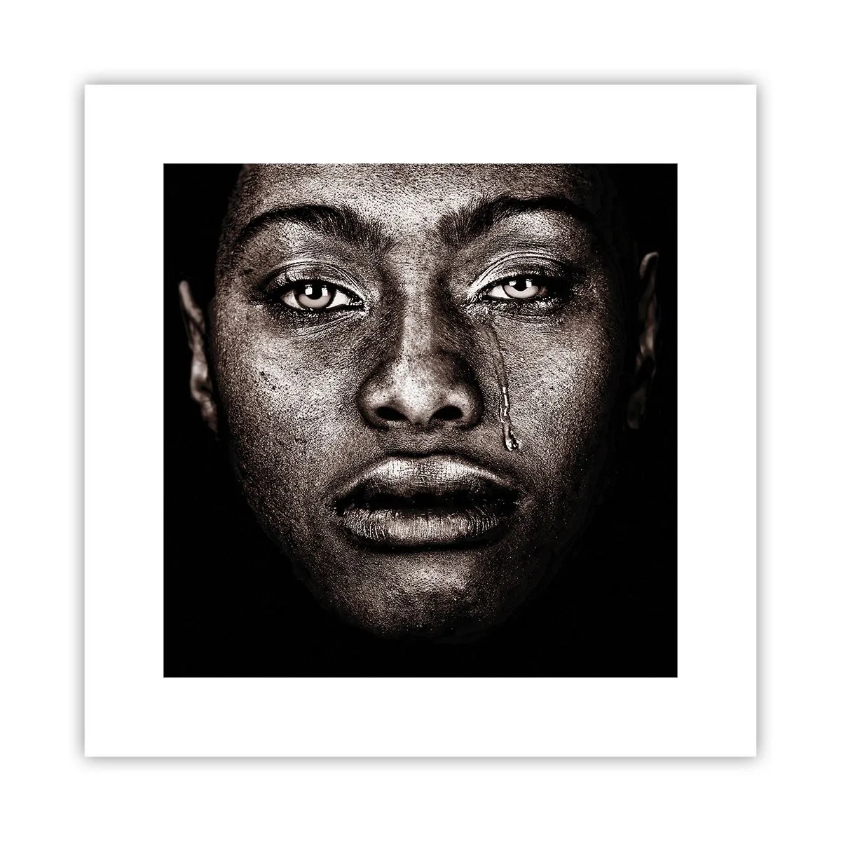 Pôster - Uma lágrima - 30x30 cm