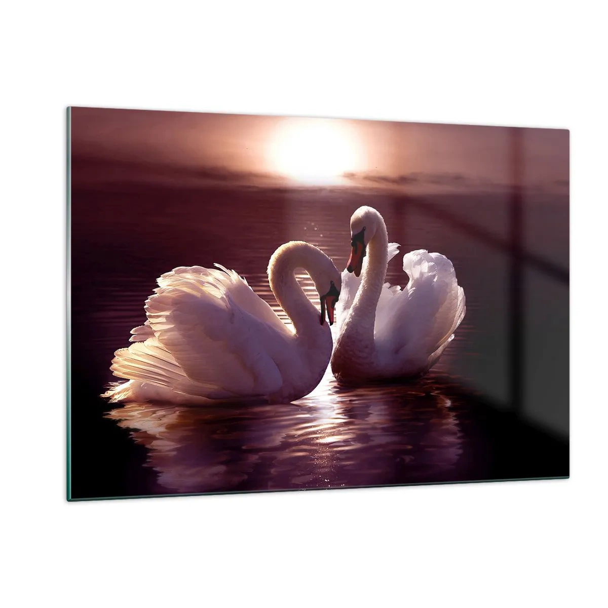 Quadro em vidro - Até que a morte nos separe - 120x80 cm