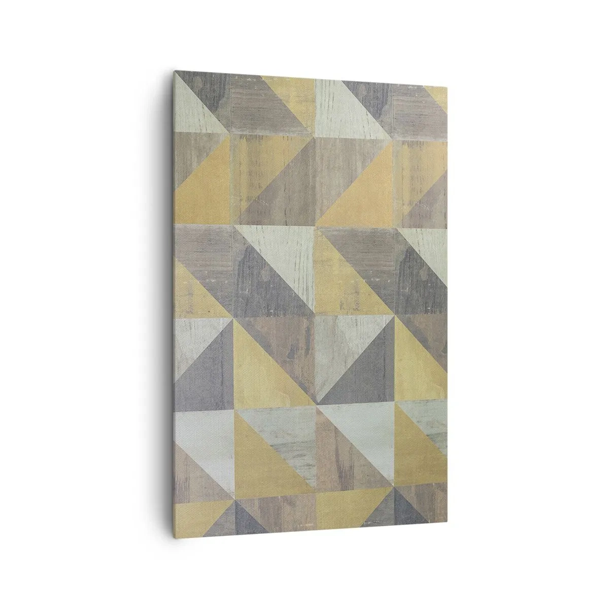Quadro em tela - Em ângulo com um triângulo - 80x120 cm