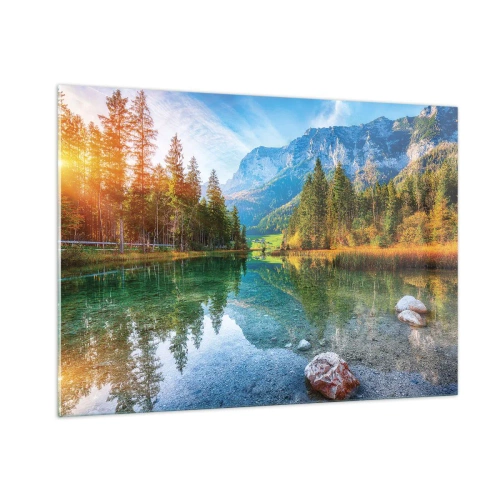 Quadro em vidro - A suavidade do outono - 100x70 cm