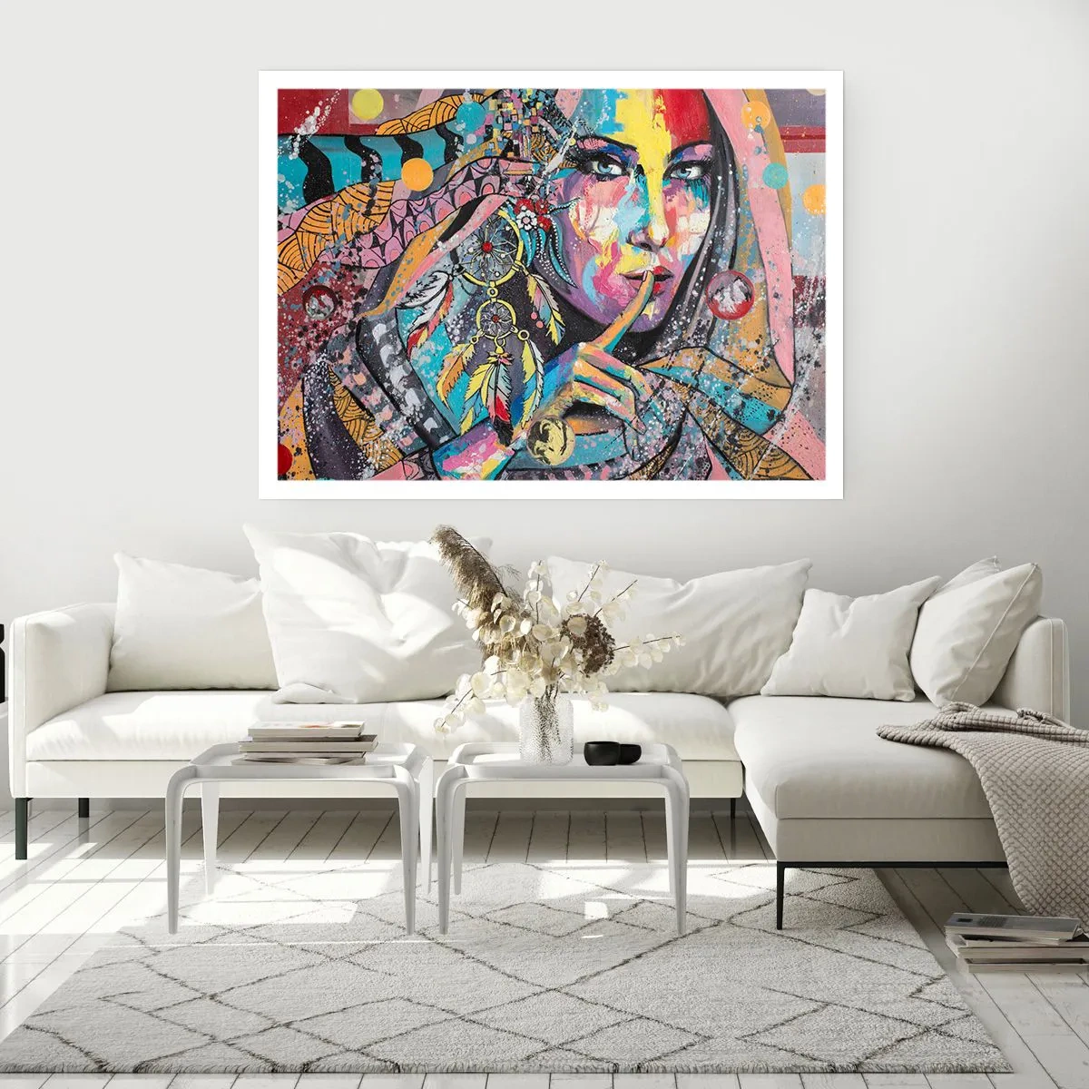 Pôster - Fique em silêncio até compreender - 91x61 cm